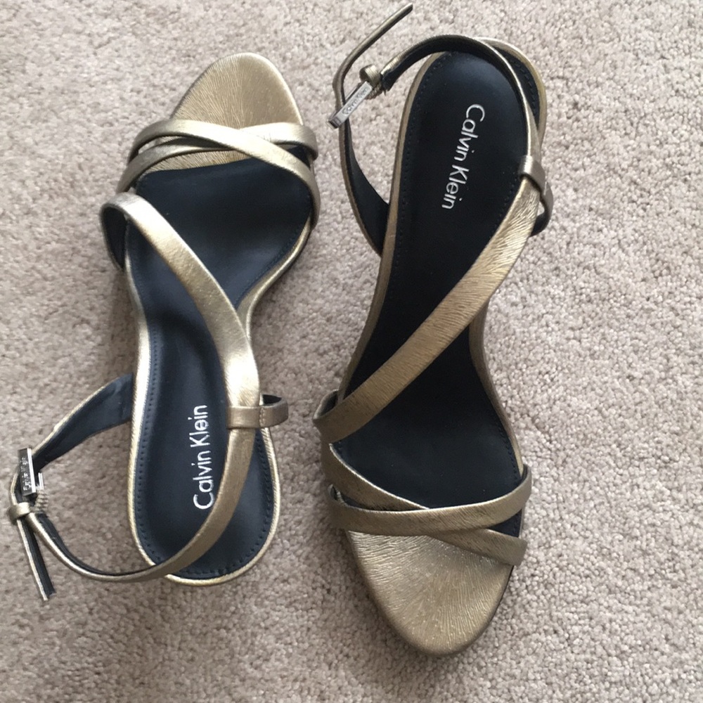 Calvin Klein high heels.